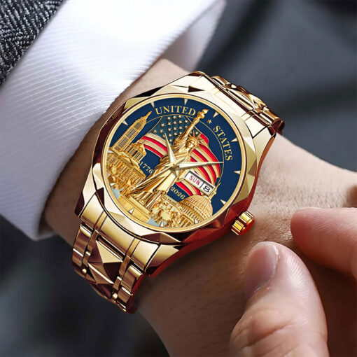 Alternative view of United States 250th Anniversary Alloy Luxury Quartz Watch