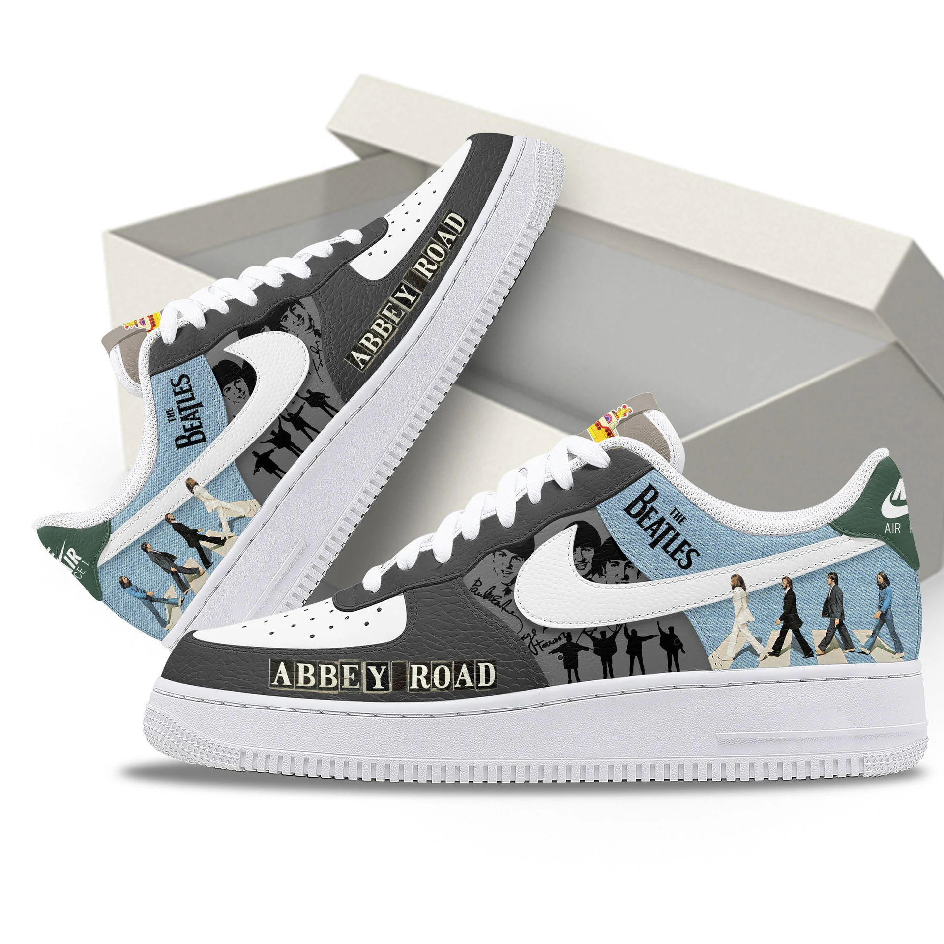 The Beatles Air Low-Top Sneakers Shoes - Image 2