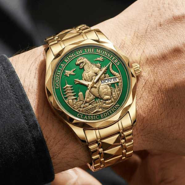 Alternative view of Godzilla Alloy Luxury Quartz Watch-THK122147