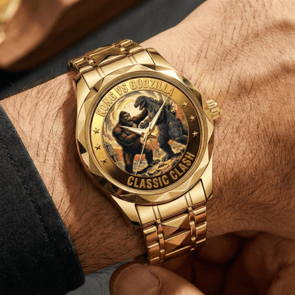 Alternative view of Kong vs Godzilla Alloy Luxury Quartz Watch