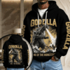 Godzilla King Of Monsters Waffle Hoodie -THK122130
