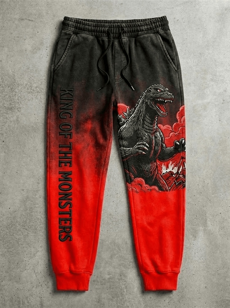 Godzilla AOP Unisex Hoodie -THK122127 - Image 2