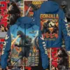 Godzilla King Of Monsters 3D Windbreaker Jacket -THK123424
