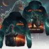 Godzilla King Of Monsters 3D Windbreaker Jacket