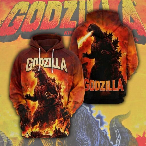 Alternative view of Godzilla 3D Apparel - THK123378