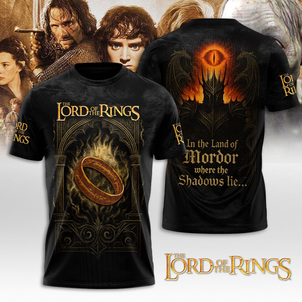 The Lord of the Rings 25th Anniversary 2026 3D Apparel -THK119740