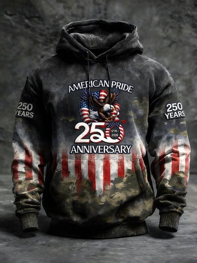 Men's 250th Anniversary of the Founding of the United States Hoodie -THK122340