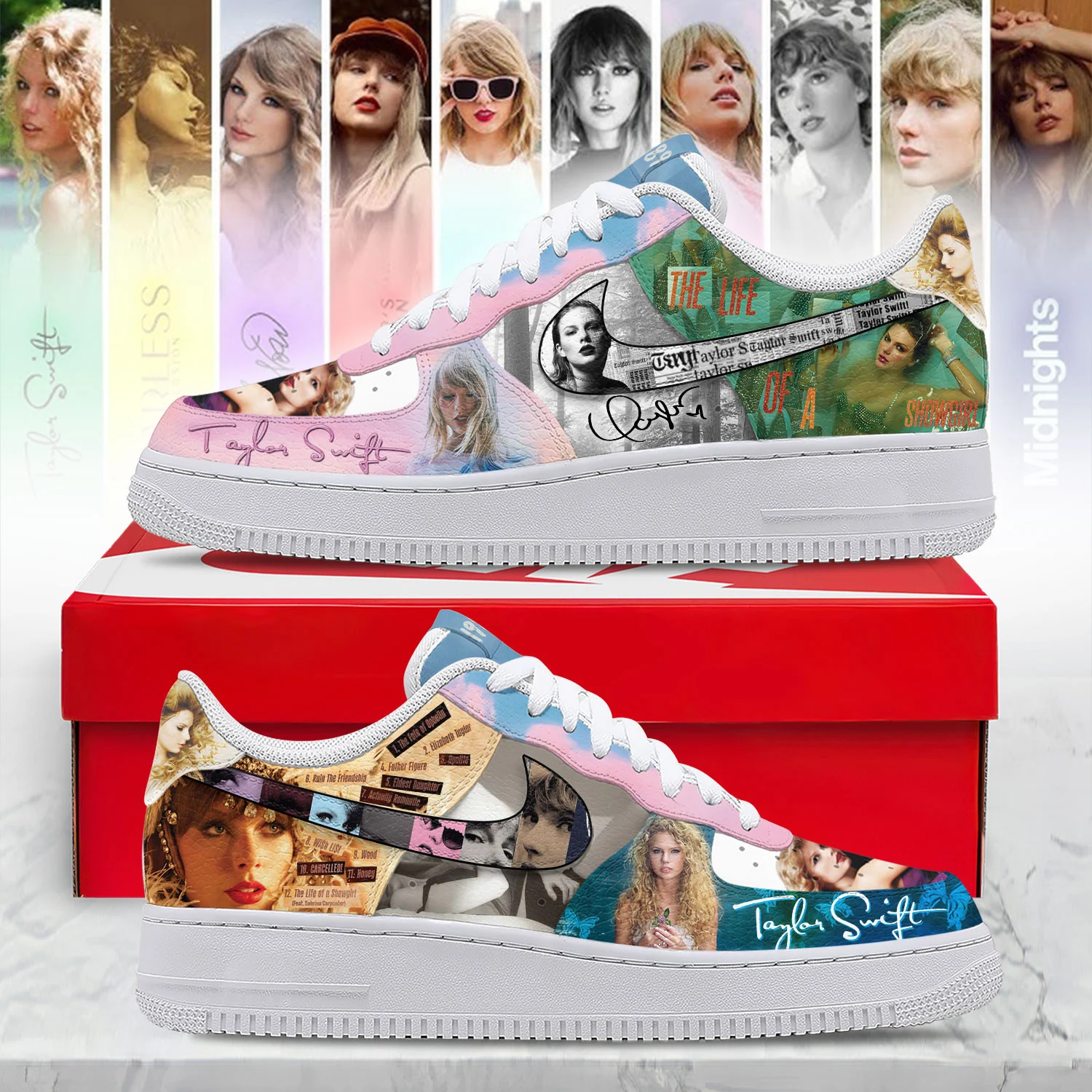 Taylor Swift Air Low-Top Sneakers Shoes