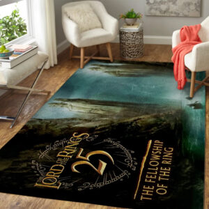 The Lord of The Rings 25th Anniversary Rectangular Rug