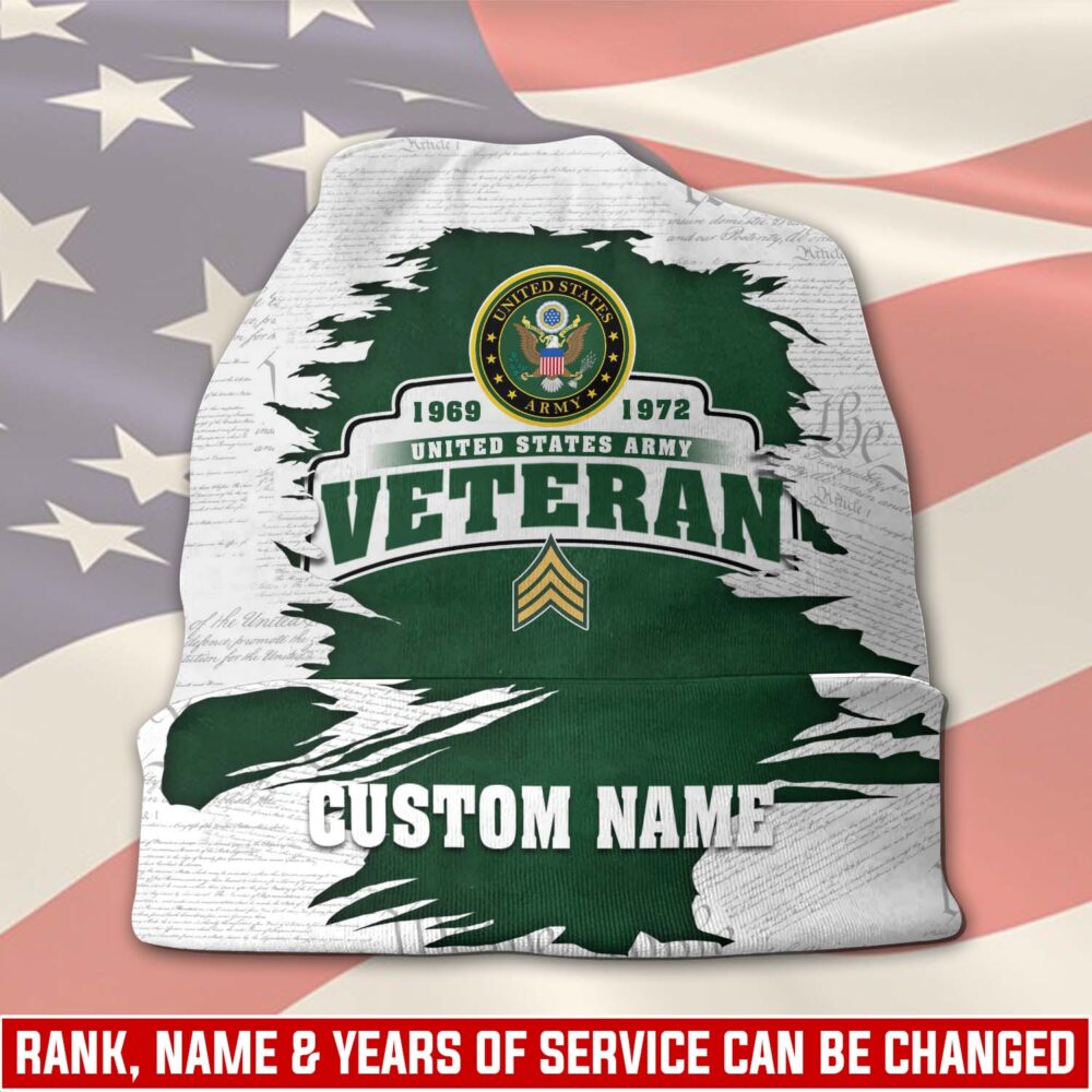 Military Printed Beanie Hat - THK119044