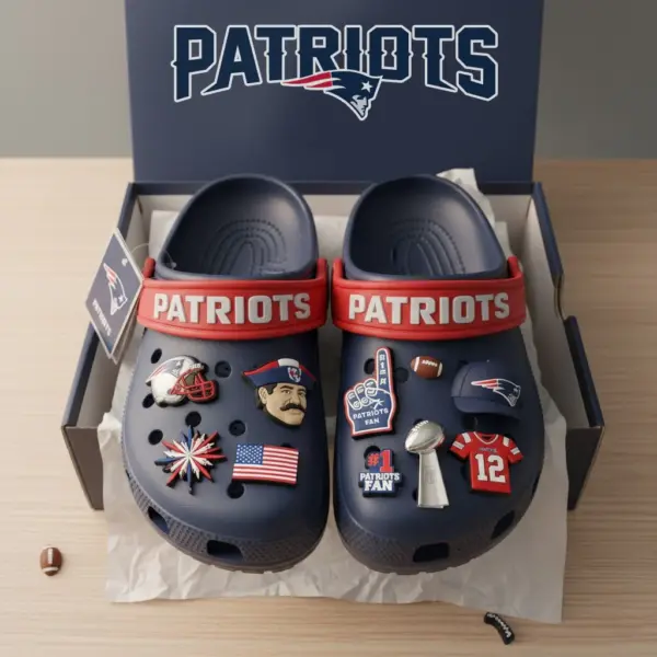 PATRIOTS PREMIUM Crocs Clogs Shoes