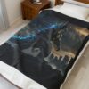 Godzilla Monster Quilt Blanket