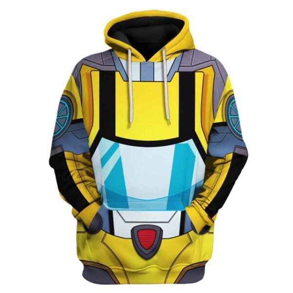 Alternative view of Cyberverse Bumblebee Transfomers Robot Costume 3D Apparel