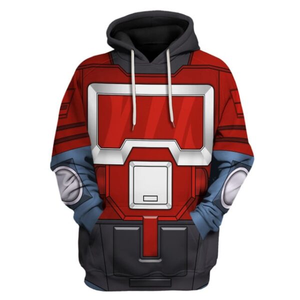 Alternative view of Perceptor Transfomers Robot Costume 3D Apparel