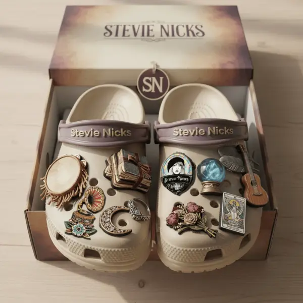 STEVIE NICKS PREMIUM Crocs Clogs Shoes
