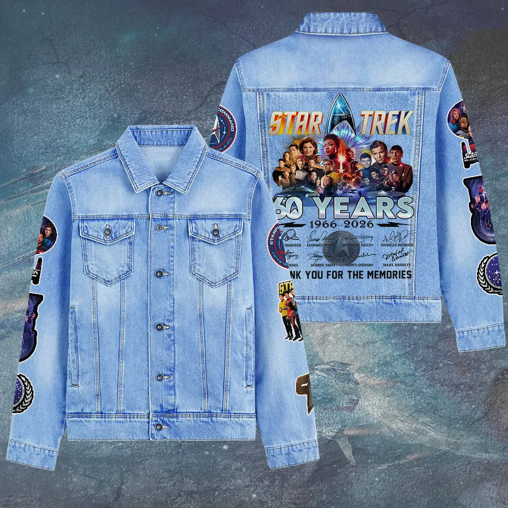 Star Trek 60th Anniversary 2D Denim Jacket