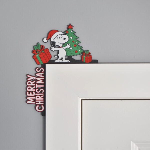 Christmas Snoopy Door Corner