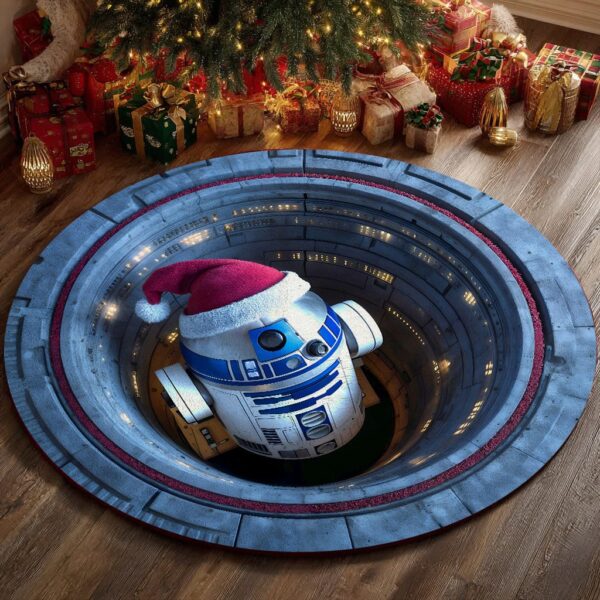 Droid Pit Round Rug