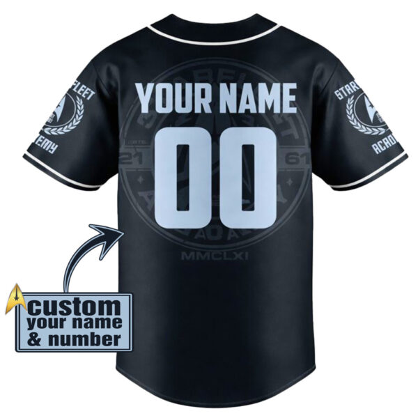 Alternative view of Star Trek Baseball Jersey-THK122659
