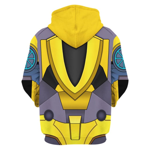 Cyberverse Bumblebee Transfomers Robot Costume 3D Apparel - Image 8