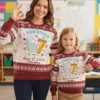Personalized Classroom Fun Ugly Sweater Gifts For Teachers & Kids