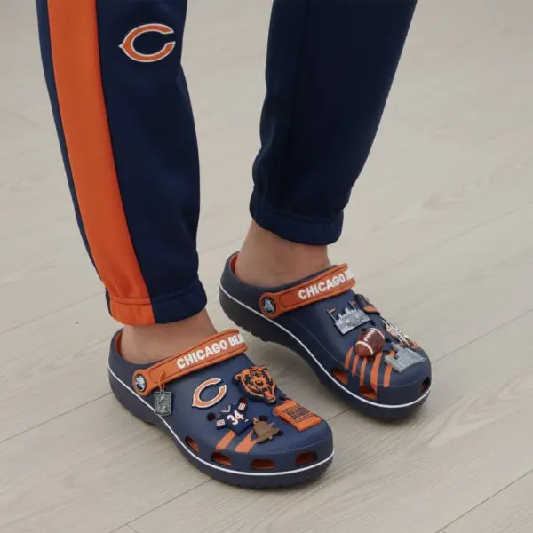 Alternative view of CHICAGO BEARS PREMIUM Crocs Clogs Shoes