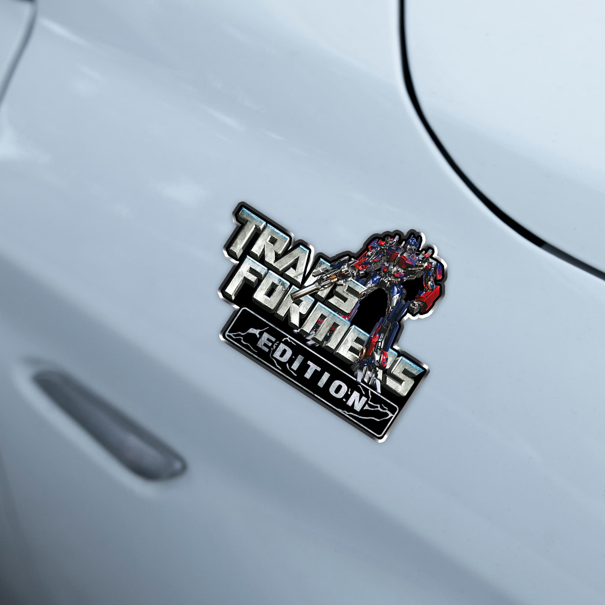 Transformers Edition Laser Engraved or 3D Inlayed Car Name Badge - Image 3