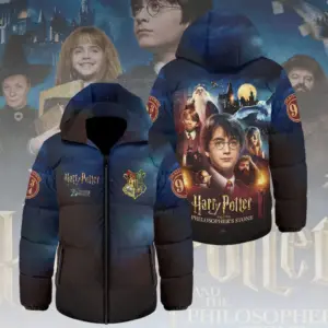 Harry Potter 25th Anniversary Thickened Down Hooded Jacket