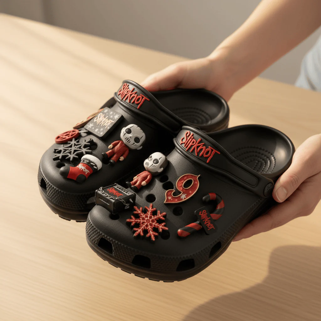 SLIPKNOT PREMIUM Crocs Clogs Shoes - Image 2
