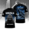 Godzilla King Of Monsters 3D T-Shirt -THK119391