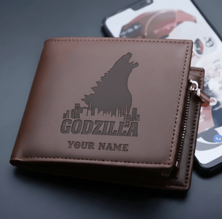 Godzilla Leather Wallet