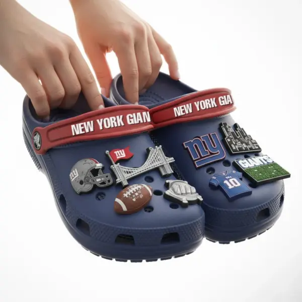 Alternative view of NEW YORK GIANTS PREMIUM Crocs Clogs Shoes