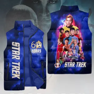 Star Trek: The Original Series 60th Anniversary 3D Sleeveless Down Jacket