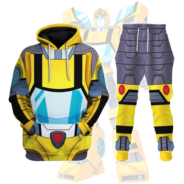 Cyberverse Bumblebee Transfomers Robot Costume 3D Apparel