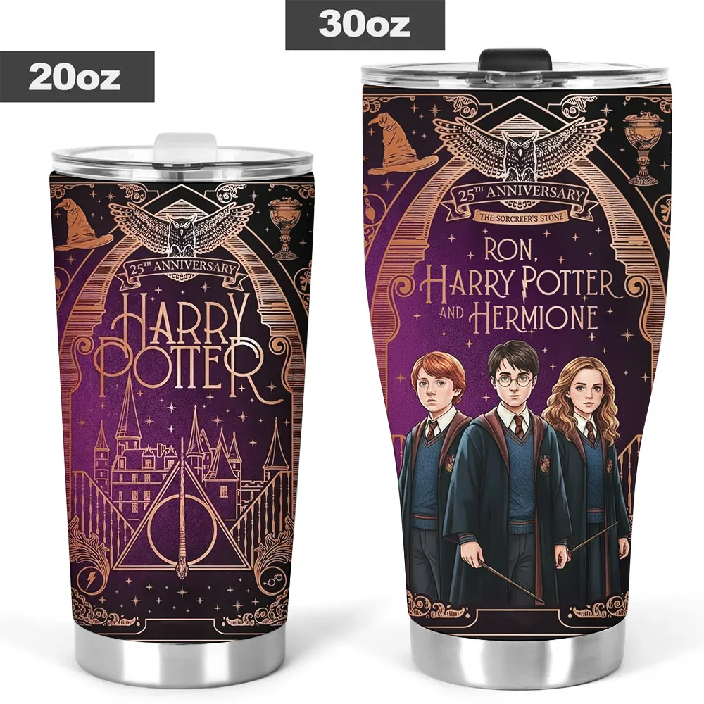 Harry Potter 25th Anniversary Tumbler Cup- THK120721 - Image 4