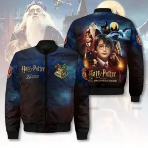Harry Potter 25th Anniversary 3D Bomber Jacket