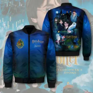 Harry Potter 25th Anniversary 3D Bomber Jacket- THK120840