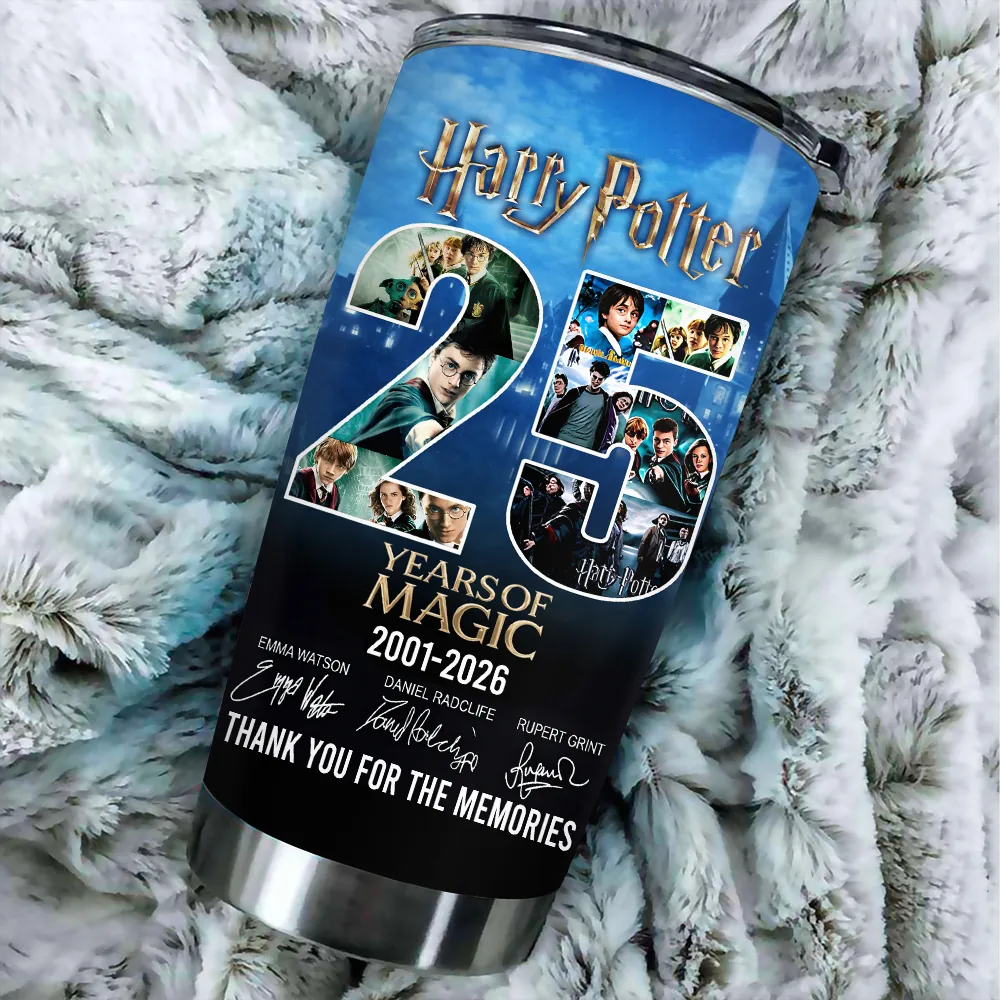 Harry Potter 25th Anniversary Tumbler Cup - Image 3