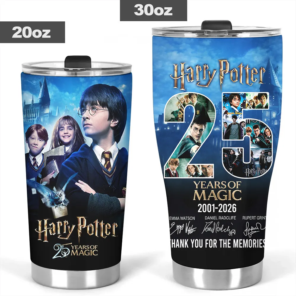 Harry Potter 25th Anniversary Tumbler Cup - Image 4