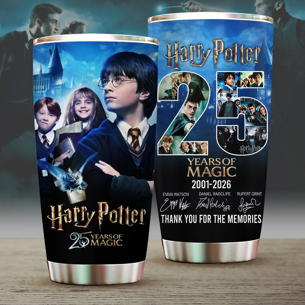 Harry Potter 25th Anniversary Tumbler Cup