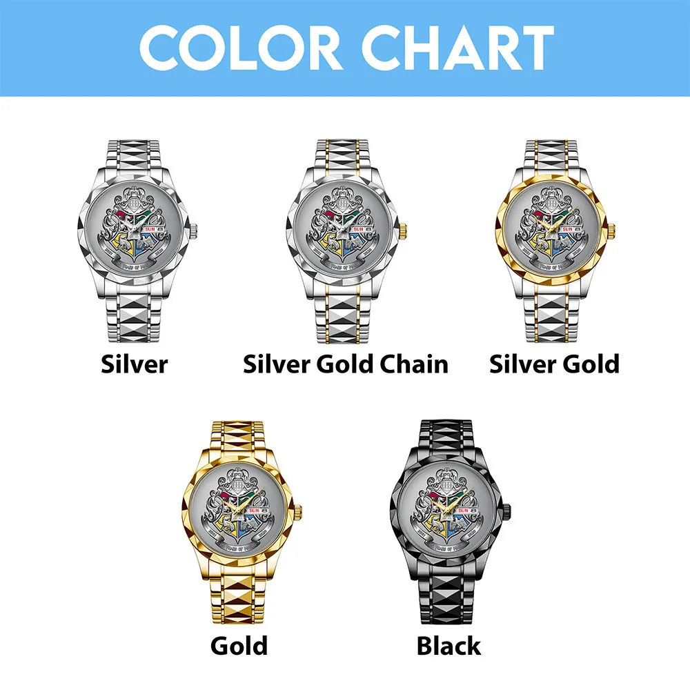 Harry Potter Alloy Luxury Quartz Watch -THK120920 - Image 4