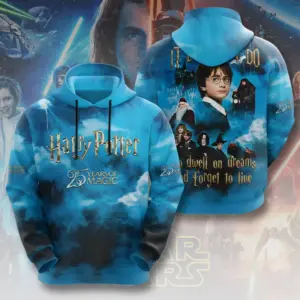Alternative view of Harry Potter 25th Anniversary 3D Apparel -THK120700