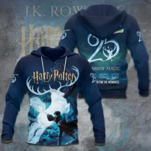 Alternative view of Harry Potter 25th Anniversary 3D Apparel