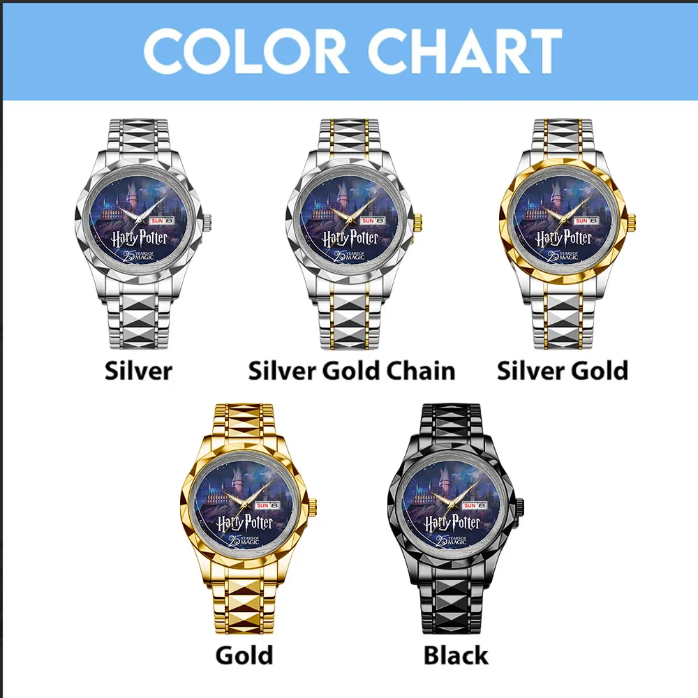 Harry Potter Alloy Luxury Quartz Watch -THK121090 - Image 3