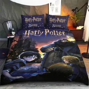 Harry Potter 25th Anniversary 2026 3-Piece Duvet Bedding Set -THK120656