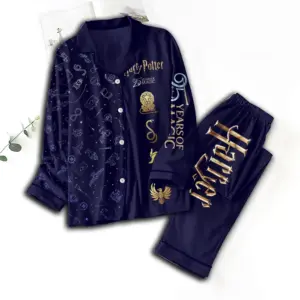 Harry Potter 25th Anniversary 2026 Satin Pajama Set with Piping -THK120890