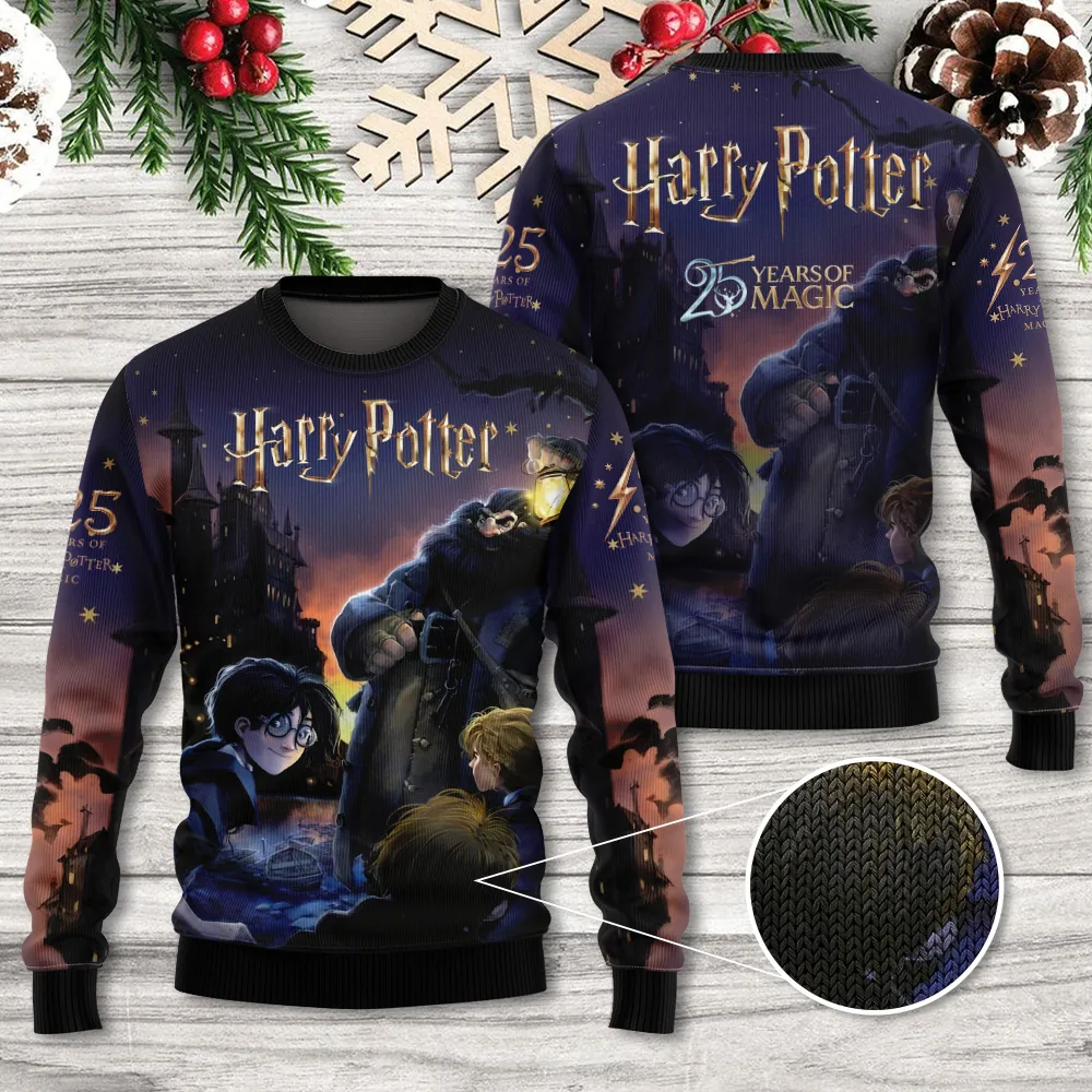 Harry Potter 25th Anniversary 2026 Ugly Sweater
