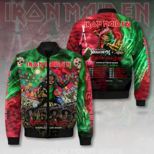 Iron Maiden 3D Bomber Jacket – THK118247