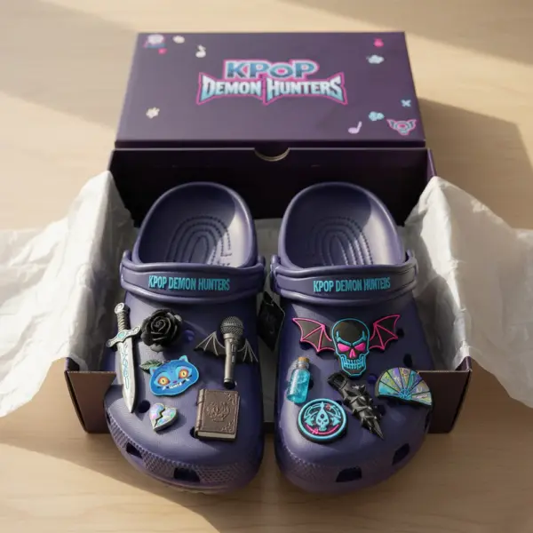 KPop Demon Hunters PREMIUM Crocs Clogs Shoes