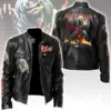 Iron Maiden Motorcycle Leather Jacket-THK121098